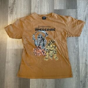 Cotton On Kids Tan Loose Fit Shirt